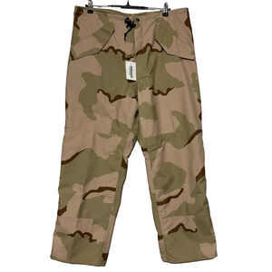 Military Cold Weather Pants Mens Medium 36x30 Goretex Desert Camo Waterproof NWT
